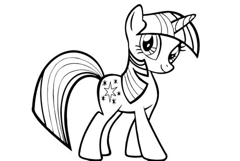 my little pony coloring pages to print|twilight sparkle coloring page printable.